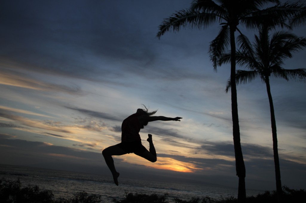 Dancing in Maui